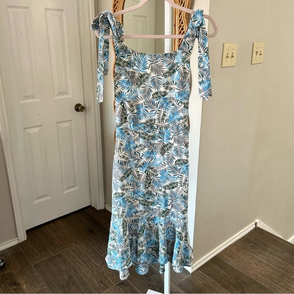 Lucy Paris / Tropical Tie Shoulder Dress - Picture 1 of 6